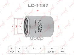 ������ �������� Hyundai Galoper 98- 0,52 LYNXauto ���. LC1187 LC1187 ����