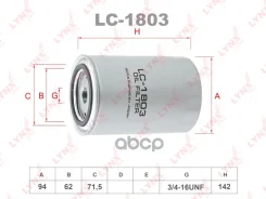 ������ �������� Gazelle/Sobol UAZ 3160 LYNXauto ���. LC1803 LC1803 ����