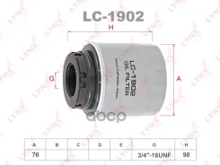������ �������� AUDI A1 (8X) 10-/A3 (8P) 03-, VW Polo V (6R) 09-/Polo V/Sedan (61, Rus) 10- 0,26 LYNXauto ���. LC1902 LC1902 ����