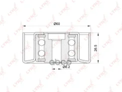 ����� ������������/�������� / ��������� LYNXauto ���. PB7258 PB7258 ����