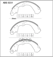 ������� ��������� ���������� | ��� | Nissan Bassara, Largo, Prairie/Libert Allied Nippon ���. ABS0231 ABS0231 ����