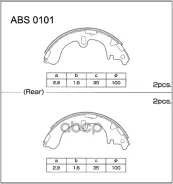 ������� ��������� ���������� | ��� | Toyota Corona/Carina/Caldina #T19/#T21#, Corolla/Sprinter/Levin #E1#, Camry/Vista SV4# ABS0101 Allied Nippon ���....