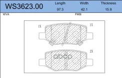 ������� ��������� �������� | ��� | Geely Coolray SX11 19 WS3623.00 Jeenice ���. WS362300 WS362300 ����