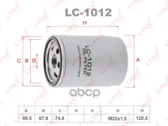 ������ �������� LYNXauto ���. LC1012 LC1012 ����