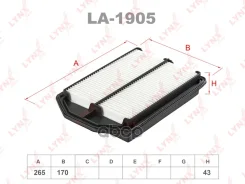 ������ ��������� Honda CR-V (RE5) 2.4 (K24A1) 2006-12 LYNXauto ���. LA1905 LA1905 ����