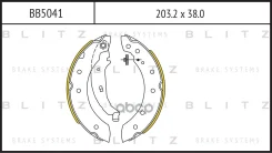 ���������� ������� Renault Logan/Sandero (ABS+) R LS1717 Blitz ���. BB5041 BB5041 ����