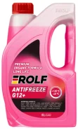 ��������! ������� ������� 5kg 70012_RLF ROLF ���. 70012 Rolf Antifreeze G12+ red -40 (5L) ����
