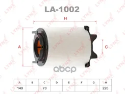 ������ ���������! Audi A3, VW Caddy/Golf/Touran 1.6/2.0 03 LA1002_LYN LYNXauto ���. LA1002 LA1002 ����