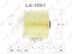 ������ ��������� AUDI A6/quattro 2.4- 4.2 (04-) LA-1061 LYNXauto ���. LA1061 LA1061 ����
