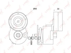 ���������� ������������� ����� Renault Duster 2.0 12- / + AC 0,84 LYNXauto ���. PT3139 PT3139 ����