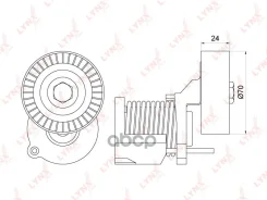 ���������� ������������� ����� VAG 1.4TDI/1.6TDI/2.0TDI 04- 0,72 LYNXauto ���. PT3148 PT3148 ����