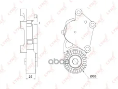 ���������� ��������� LYNXauto PT-3109 11287795037, 11287807229, 96400532, 1611425680, 9640053280, 9661679780, 9682580980, 5751.86, 5751. F9, 5751. G2...