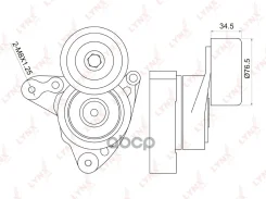 ���������� ����� ��������� ������������ LYNXauto ���. PT3014 PT3014 ����