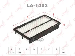 ������ ��������� MZ Antenza/ MPV L3/ LF 0,42 LYNXauto ���. LA1452 LA1452 ����
