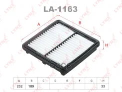 ������ ��������� LYNXauto ���. LA1163 LA1163 ����