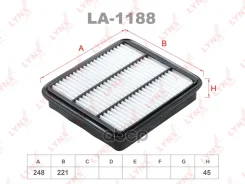������ ��������� LYNXauto ���. LA1188 LA1188 ����