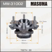 ������� Mitsubishi Pajero 99- �������� Masuma Masuma ���. MW31002 MW31002 ����
