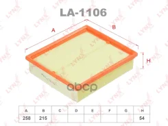 ������ ��������� LYNXauto ���. LA1106 LA1106 ����