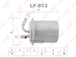 ������ ��������� Isuzu ASKA BCK, BCL, BCM, Subaru Impreza GD9, �GDA, �GDB, �GG2, �GG3, �GG9, �GGA, �GGB, �Forester SG5, 0,32 LYNXauto ���. LF813 LF813...