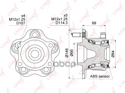 ������� ������ | ��� ����/��� | Nissan Teana (J32) 08-13 / Murano (Z50, Z51) 03-11 / Elgarnd (E52) 10- / Presage (U31) 03-09 LYNXauto ���. WH1009 WH10...