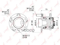 ������� ������ � ����� � ABS LYNXauto ���. WH1014 WH1014 ����
