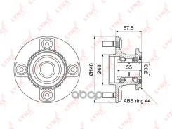 ������� ������ � ����� � ABS LYNXauto ���. WH1109 WH1109 ����