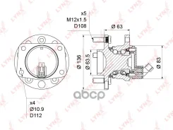 ������� ������ � ����� � ABS LYNXauto ���. WH1226 WH1226 ����