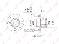 ������� ������ � ����� � ABS LYNXauto ���. WH1364 WH1364 ����