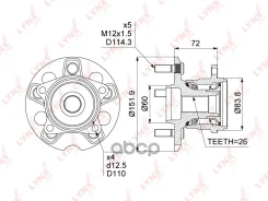 ������� ������ � ����� LYNXauto ���. WH1352 WH1352 ����