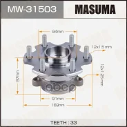 ������� Mitsubishi Pajero 99-06 ������ Masuma Masuma ���. MW31503 MW31503 ����