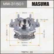 ��������� ���� ���� ������� Mitsubishi Pajero IV 07- Masuma ���. MW-31501 MW31501 ����