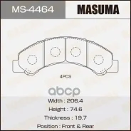 ������� ��������� Mazda Titan 99-; Hino 300 11-; Isuzu ELF 92-; Nissan Civilian 99- �������� Masuma Masuma ���. MS4464 MS4464 ����