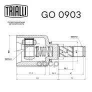 ���� �����. �����. ���. Renault Duster 10- 2.0i/1. GO0903 GO0903 ����