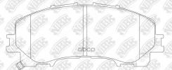 ������� ��������� �������� Nissan X-Trail (32)/Infiniti Q50 13-� PN2808 NiBK ���. PN2808 PN2808 ����