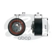 ����� �������� ����� ��� Chery A1/FORA/Jaggi/Tiggo V-1.6 Gates ���. T43136 Gates ���. T43136 T43136 ����