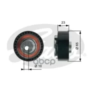 ����� �������� ����� ��� LADA Granta 1.6 11 / Kalina 1.6 04 Gates ���. T43228 T43228 ����
