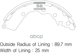 ������� ��������� ���. KIA Picanto 11- SA156 Sangsin brake ���. SA156 SA156 ����