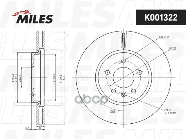 ���� ��������� Miles ���. K001322 K001322 ����