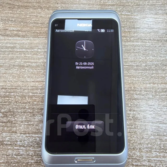 Nokia E7. �/�, 16 ��, �����������, 3G, ��������� ����