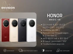 Honor Magic V6. �����, 1 ��, �����, �������, �������, ������, 4G LTE, 5G, Dual-SIM, NFC, eSIM, ������� �������, ������������ ������� ����