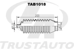 ������� ������� ���� RP-2107 / TAB1018 MR418329 Trustauto ����
