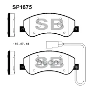 ������� ��������� ��������, �������� Sangsin Brake SP1675 SP1675 ����