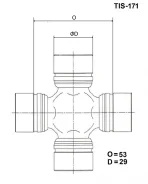 ���������� ������ 29,00/49,00 TOYO TIS171 TIS171 ����