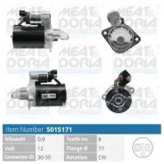 ������� 12V 0,9KW Kia Ceed ED 1.4/1.6 Kia Ceed ED 1.4/1.6 Meat Doria 5015171 5015171 ����