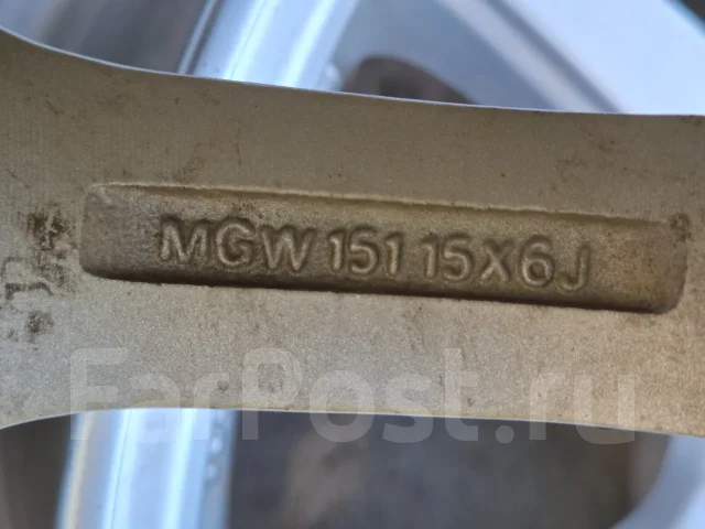 G-Mach. 6.0x15", 5x100, ET43, �� 70,1���. ����