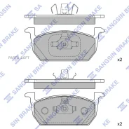 ������� ��������� Sangsin Brake SP4496 SP4496 ����