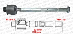 ���� ������� LR Honda Fit GE6 GE7 GE8 GE9 GP1 Honda Insight ZE2 ZE3 235mm M18*1.5 M14*1.5 (Xbaoo) 53010TF0003 ����