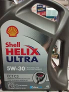 Shell Helix Ultra. 5W30, �������������, 4��. ����