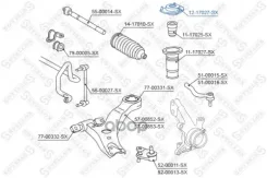 ����� ������������ ��������� Toyota Camry ACV3#/MCV30 01 Stellox ���. 1217027SX 1217027SX ����