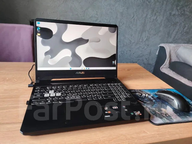 Asus TUF Gaming. 16.4", 4����, ��� 16 ��, ���� 1 000���, WiFi: 1, Bluetooth: 1, ����������� �� 3��. ����